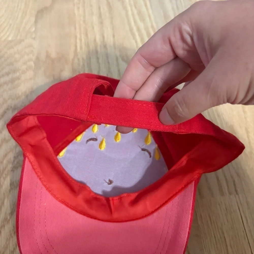 Shopkins Strawberry Kiss Kid's Girl's One Size Adjustable Hat / Cap